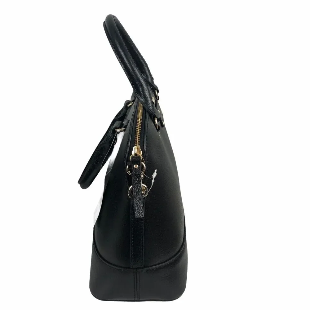 Kate Spade Small Rachelle Wellesley Satchel Black Crossbody Strap WKRU2485